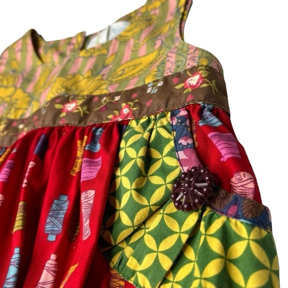 MATILDA JANE Jester Red Shasta Bubble Top Paint By Number Collection Size 2T - Picture 9 of 16